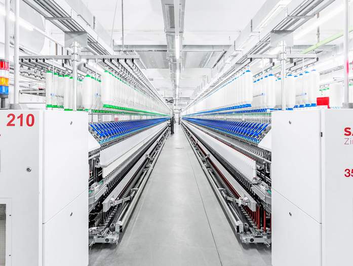 Industriefotografie - Linz Textil / Weberei, Spinnerei, Vossen