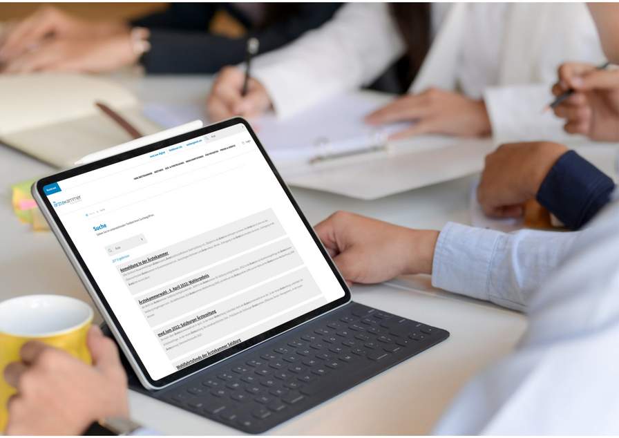 Ärztekammer für Oberösterreich - Suche Mindbreeze Ärztekammer für Salzburg - Suche Mindbreeze
