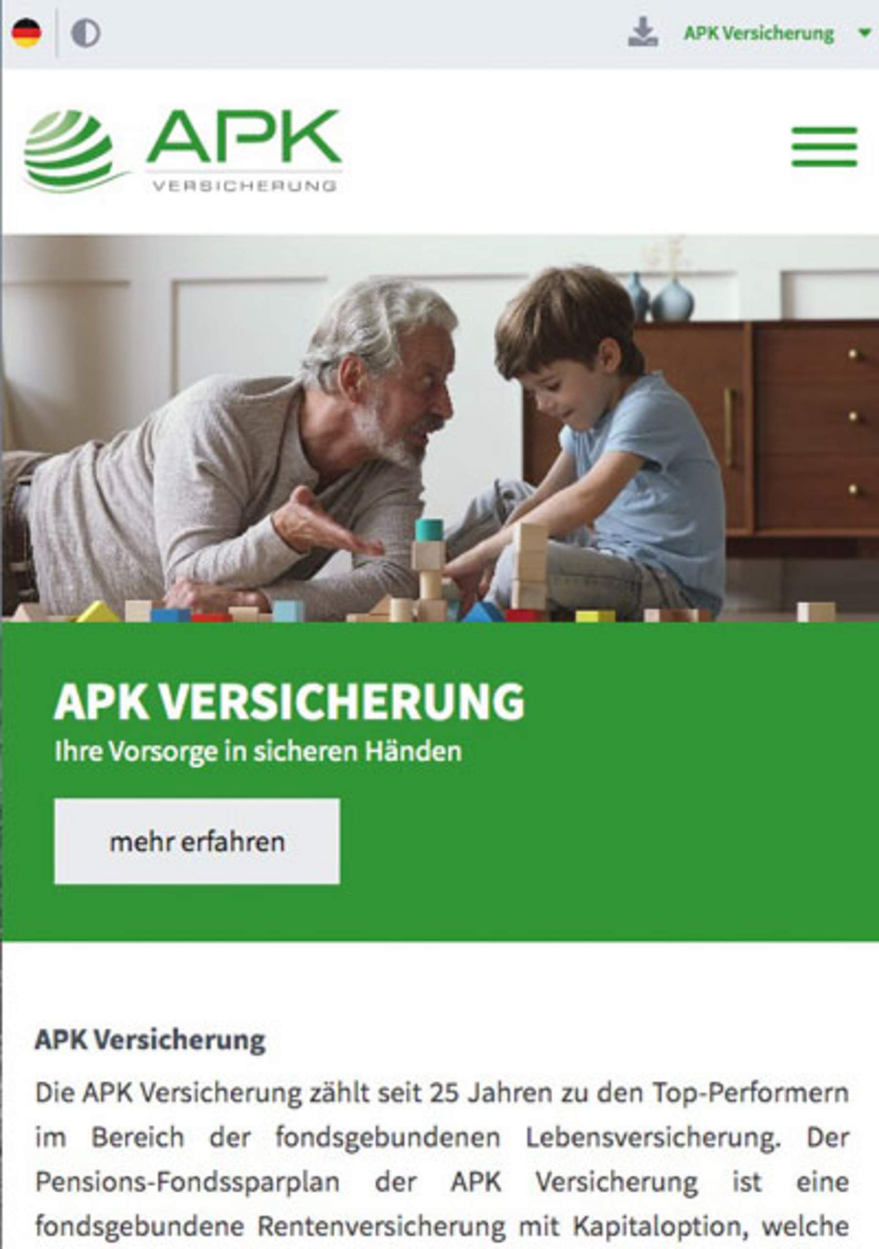APK Versicherung AG APK Versicherung AG
