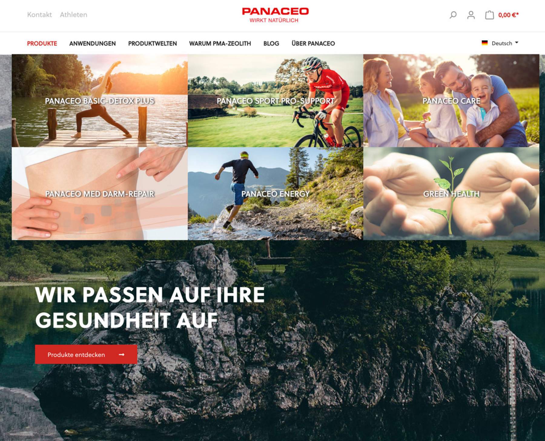 Panaceo Onlineshop - Shopware 6 Panaceo Onlineshop - Shopware 6