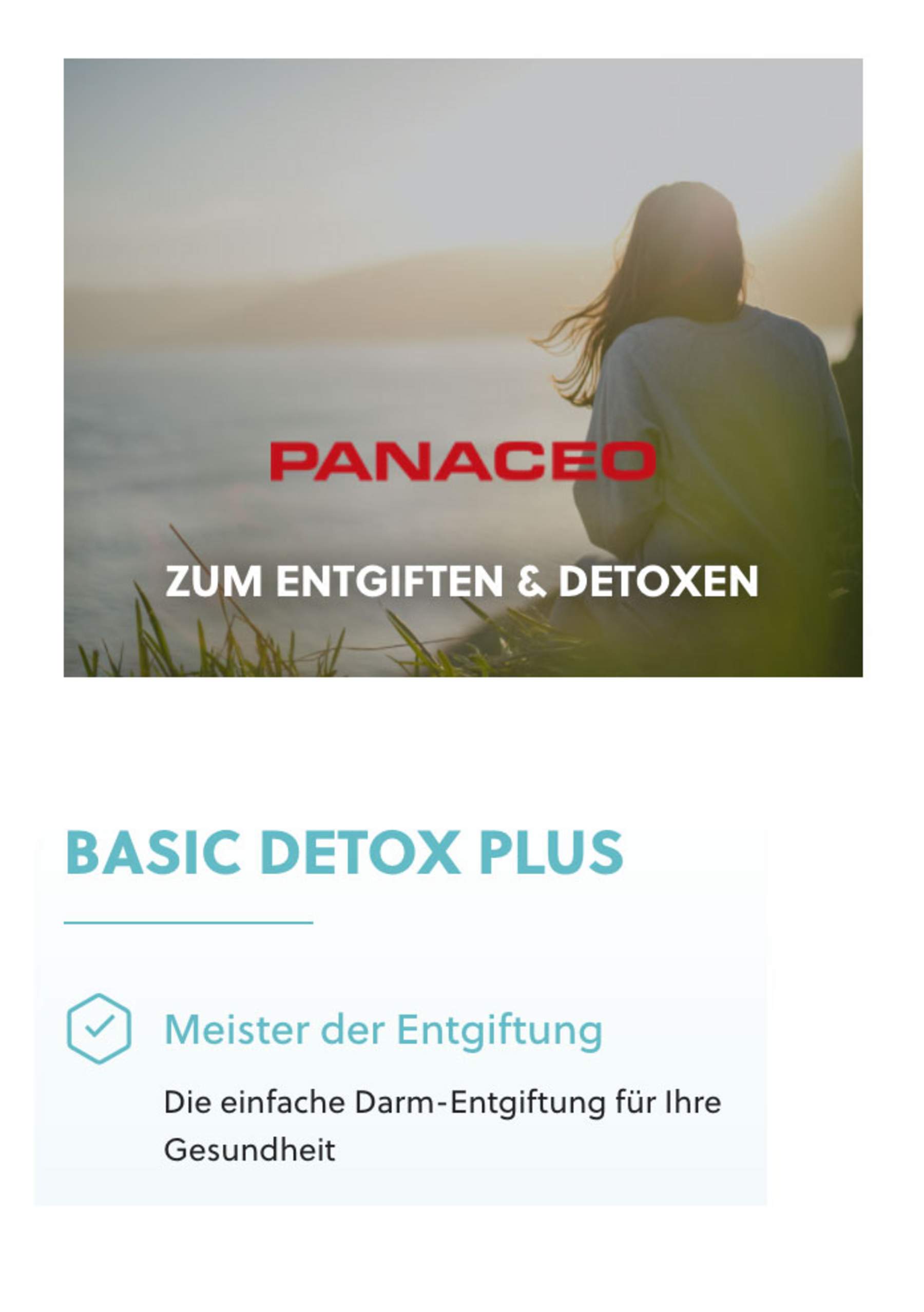 Panaceo Onlineshop - Shopware 6 Panaceo Onlineshop - Shopware 6