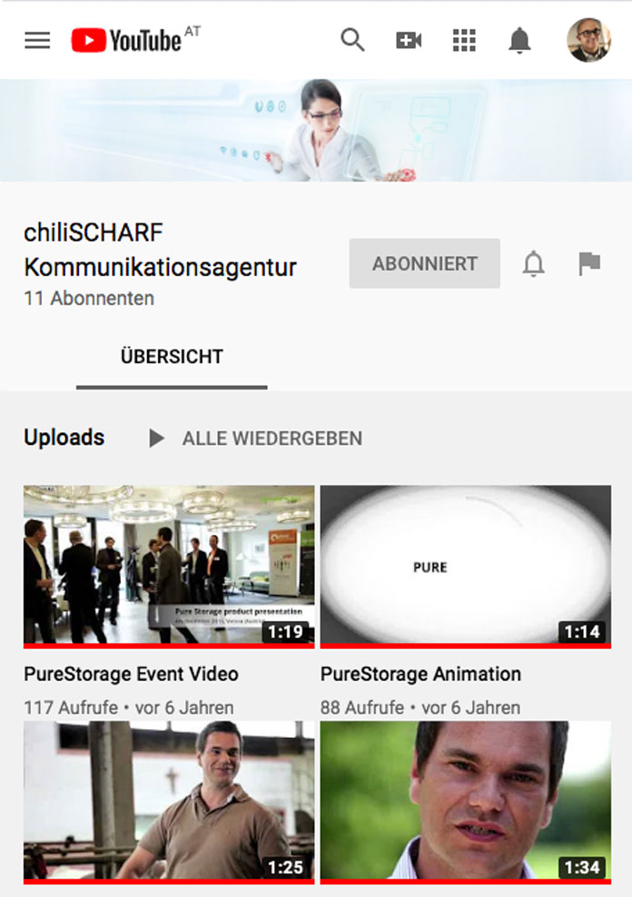 Youtube chiliSCHARF Youtube chiliSCHARF